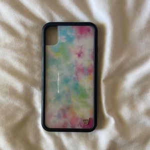 Tie Dye Wildflower Case for iPhone XR